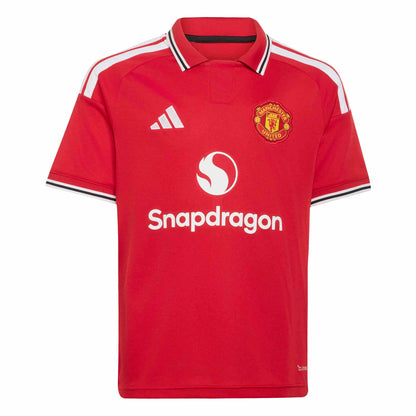 Manchester United 26/27 Home Jersey Youth front view