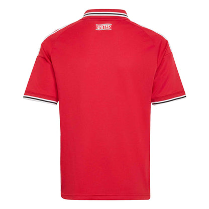 Manchester United 26/27 Home Jersey Youth back view