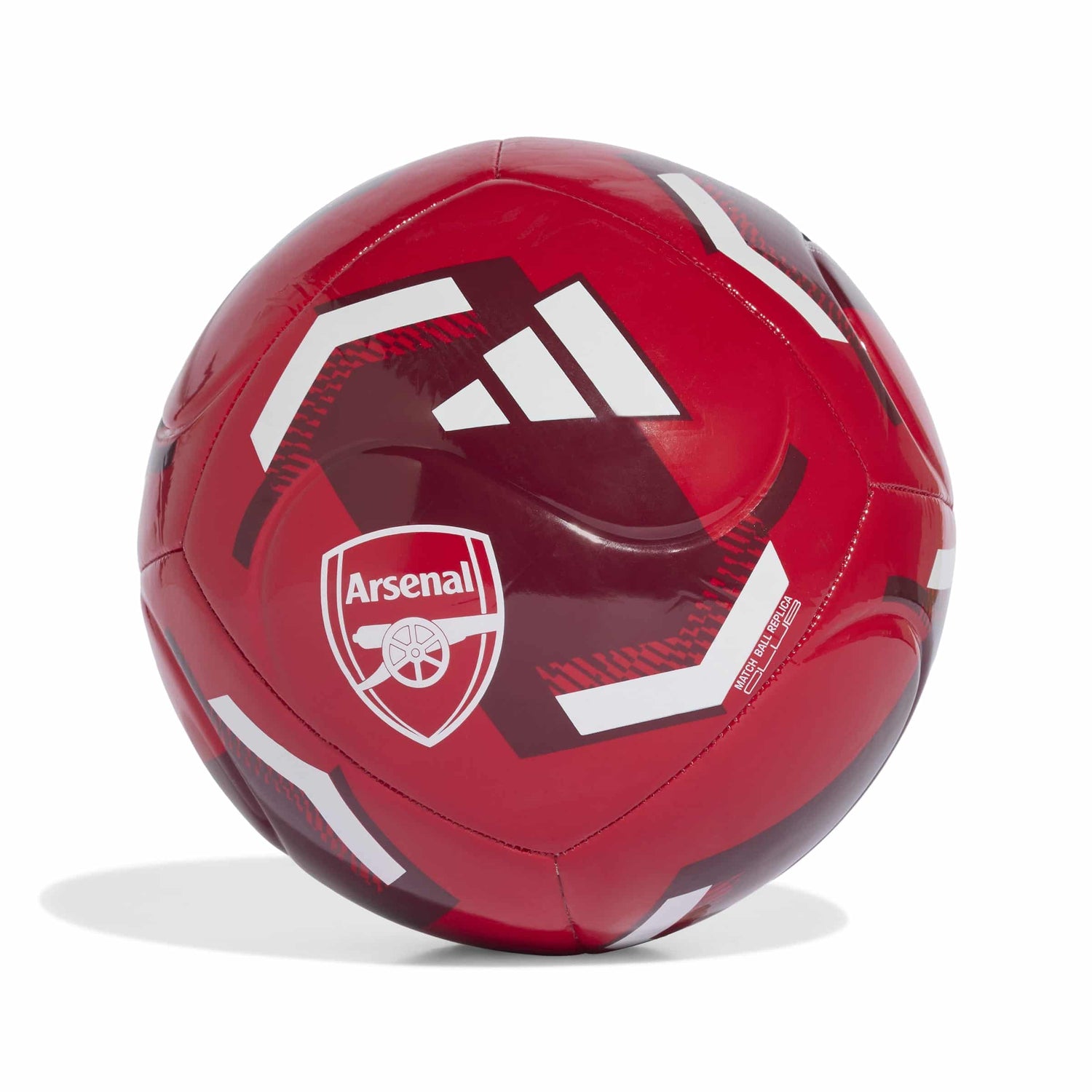 Arsenal Home Club Soccer Ball front view