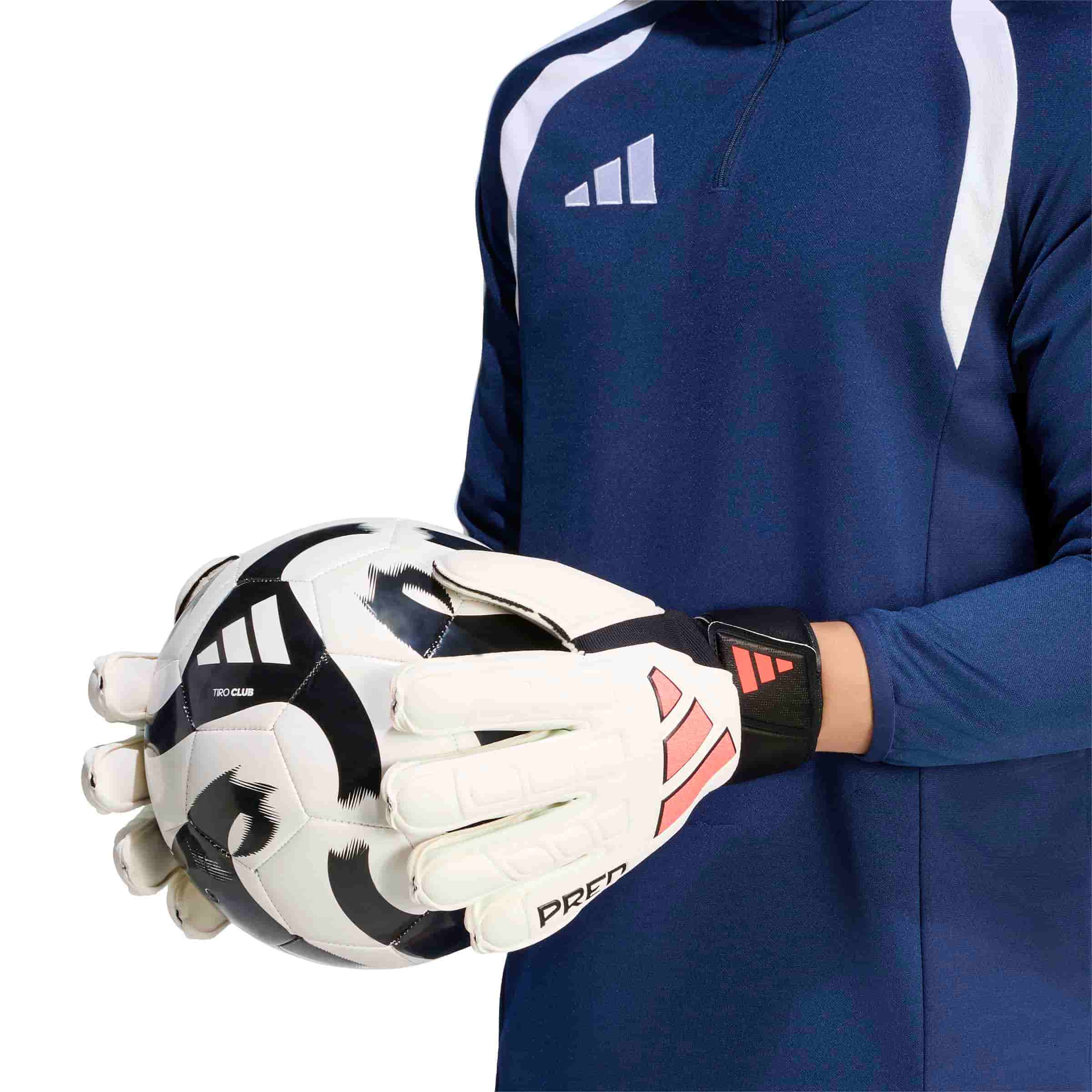 adidas Predator Match Fingersave Goalkeeper Gloves Goalkeeper Gloves adidas 