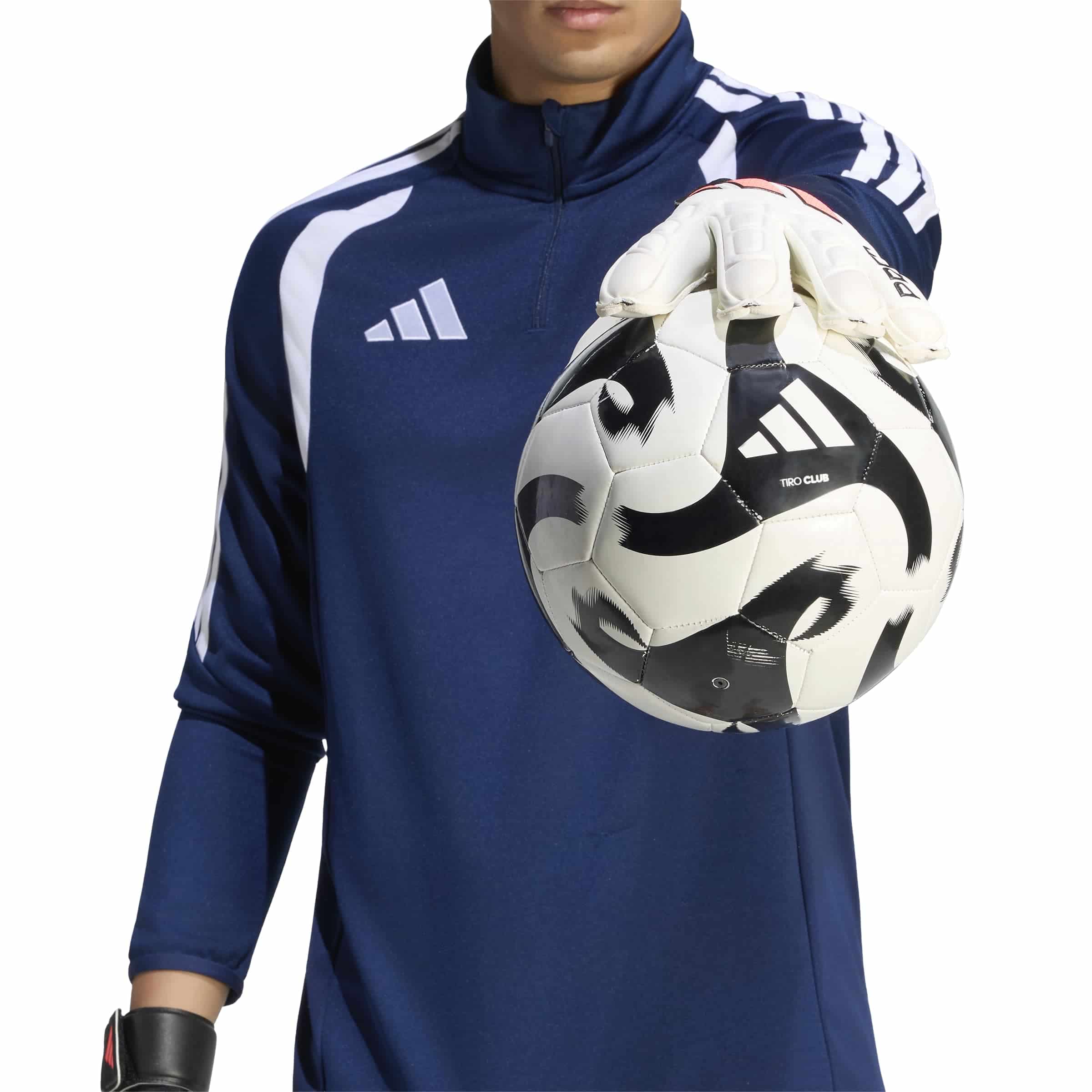 adidas Predator Match Fingersave Goalkeeper Gloves Goalkeeper Gloves adidas 