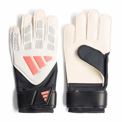 adidas Predator Training Goalkeeper Glove Youth Goalkeeper Gloves adidas White 3 