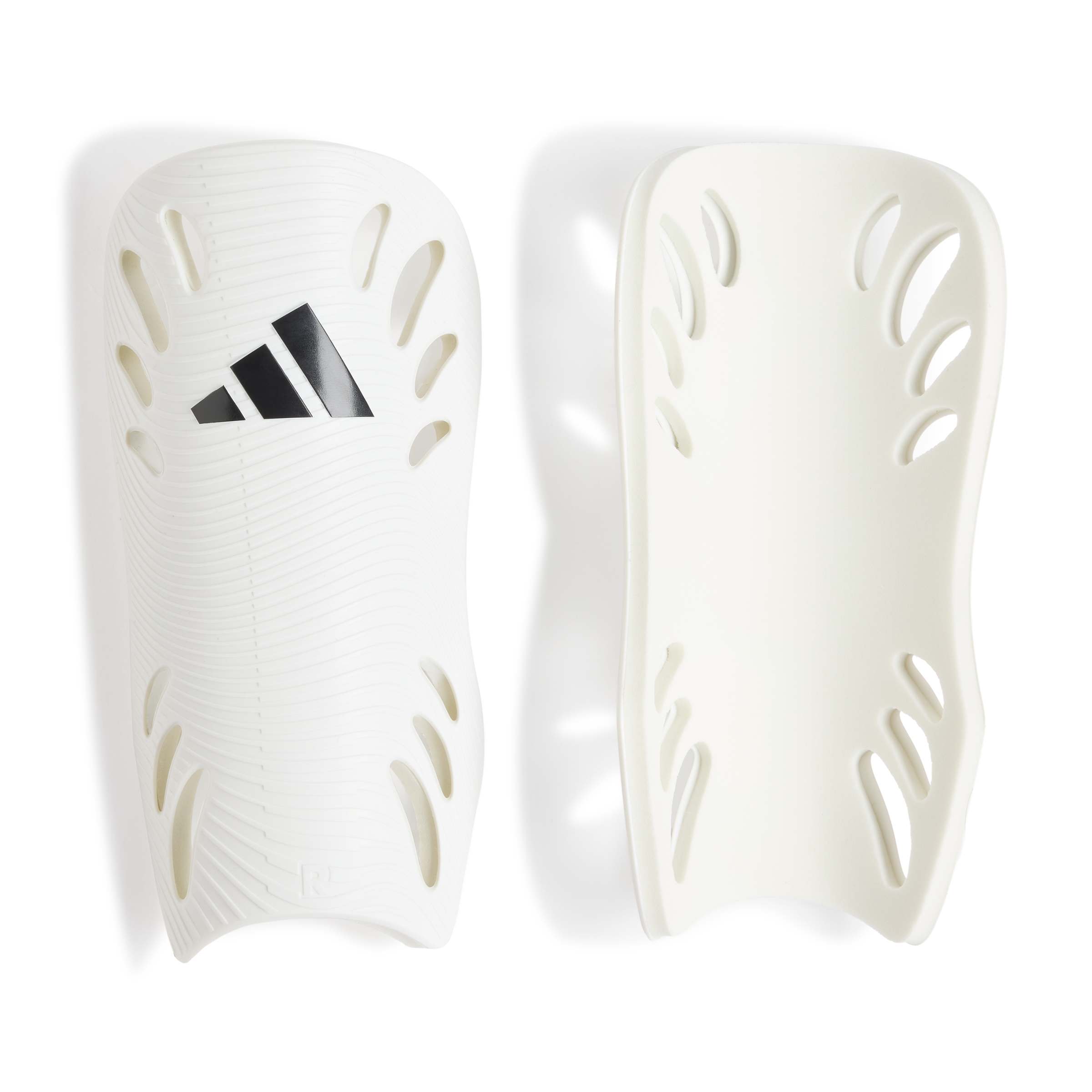 adidas adiFlex Soccer Shin Guards Shin Guards adidas White XS 