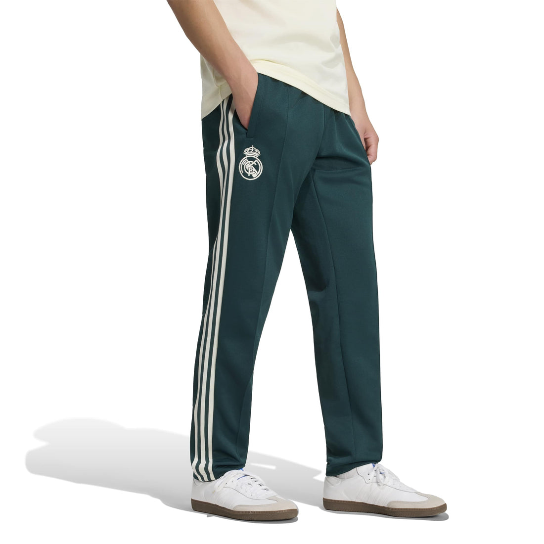 Real Madrid Originals Track Pants Training Bottoms adidas Green XS 