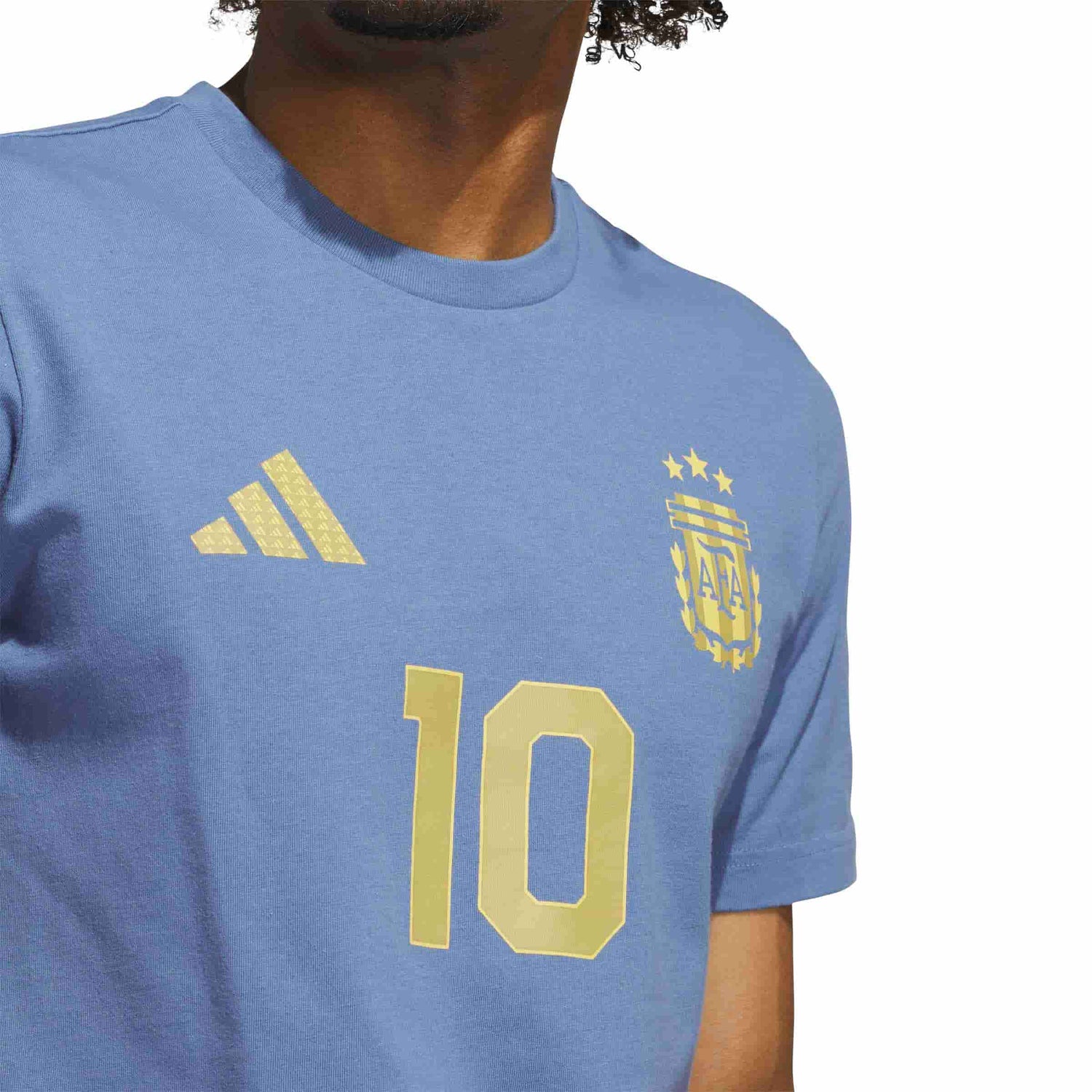 MESSI NAME &amp; NUMBER GRAPHIC T-Shirt Official Jerseys adidas 