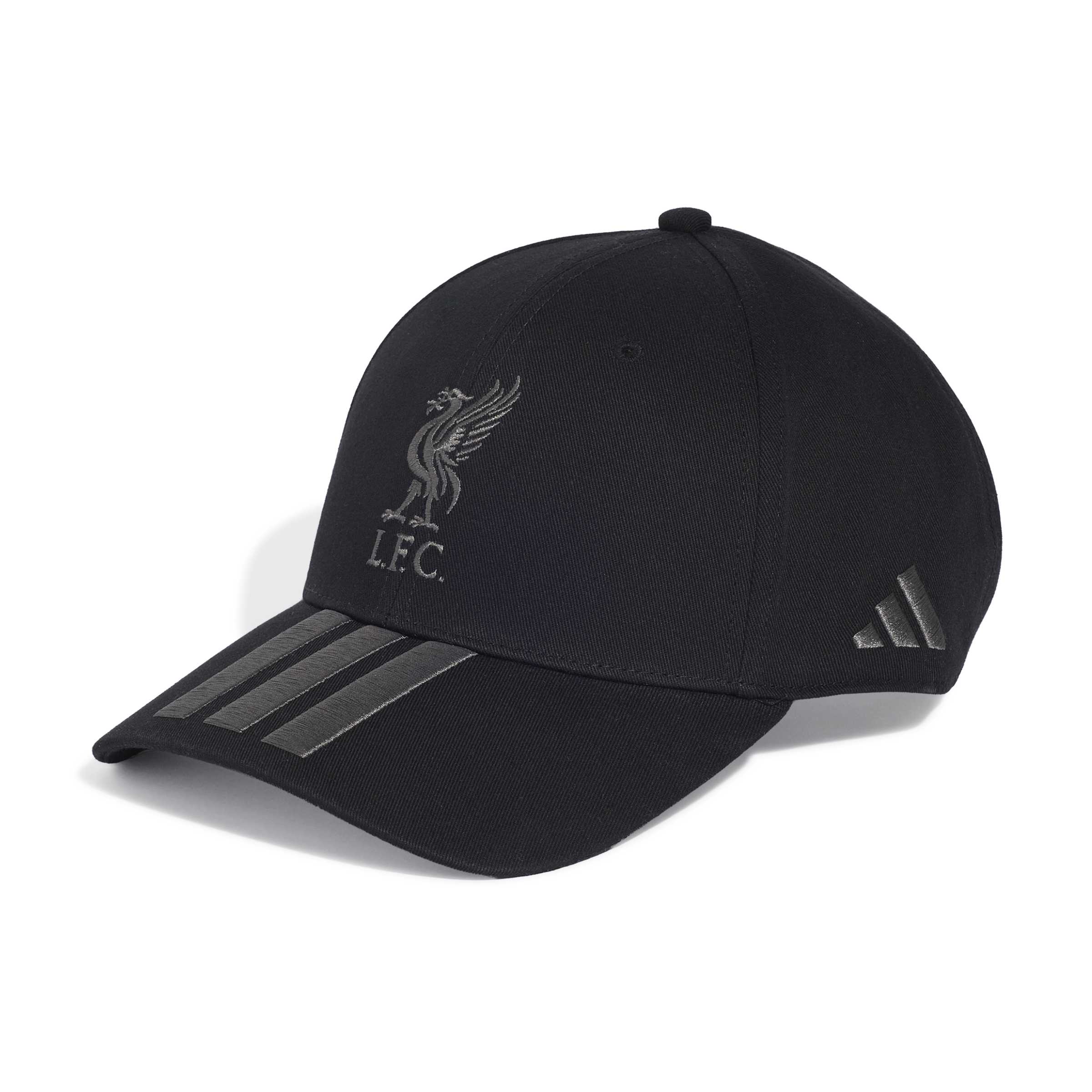 Liverpool FC Baseball Cap Hats adidas Black ONE SIZE 