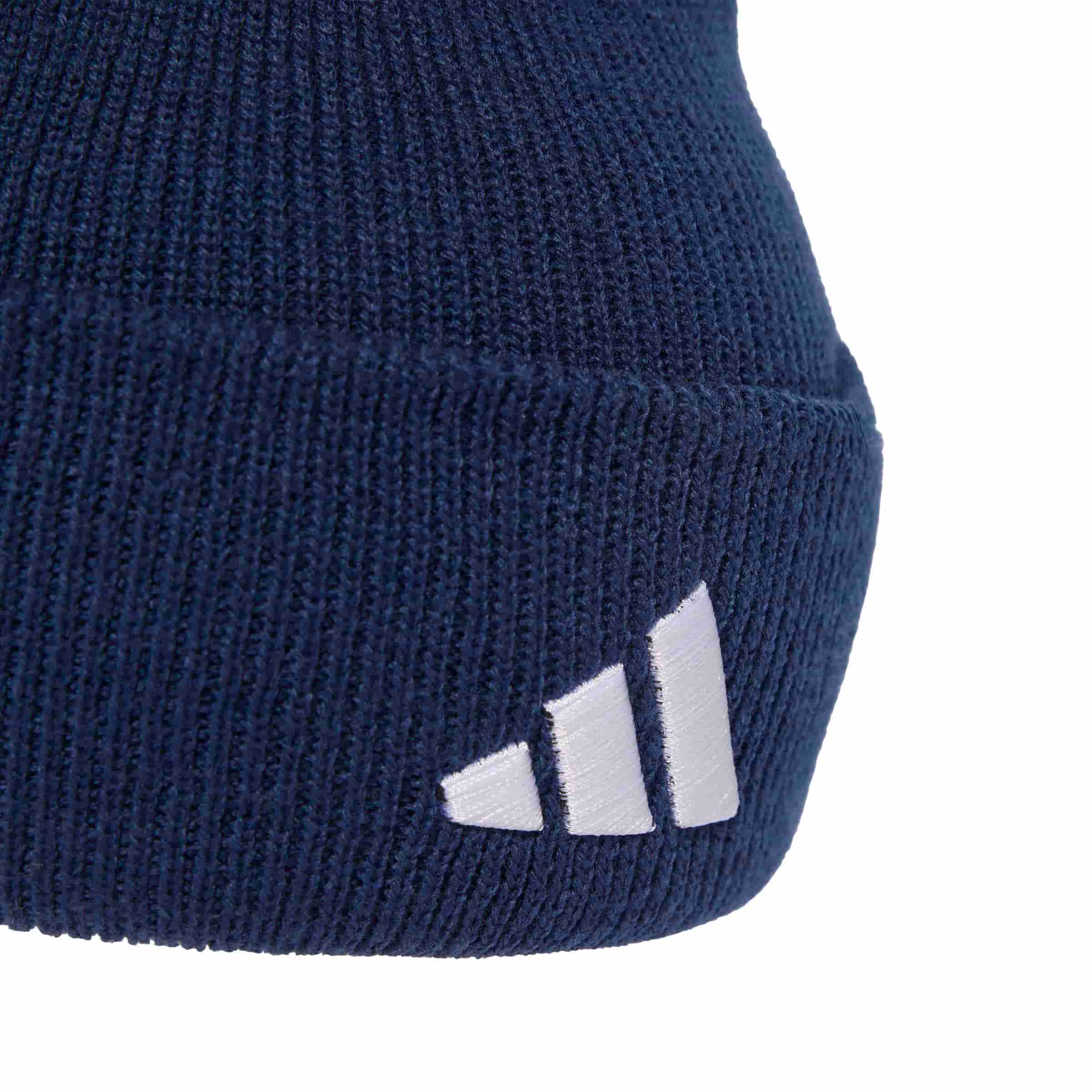 Real Madrid Woolie Hat adidas logo detail