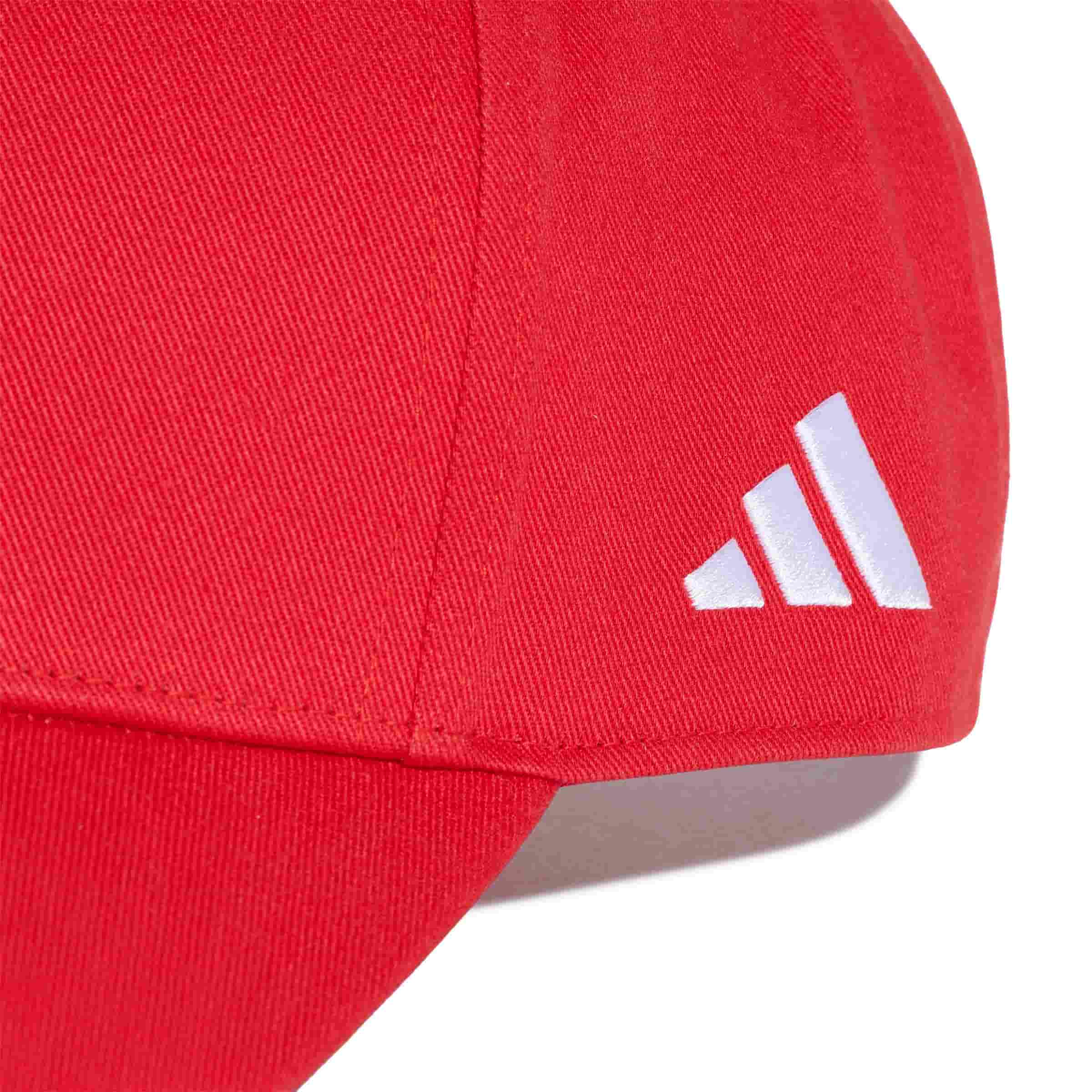 Arsenal FC Baseball Cap side detail with adidas logo