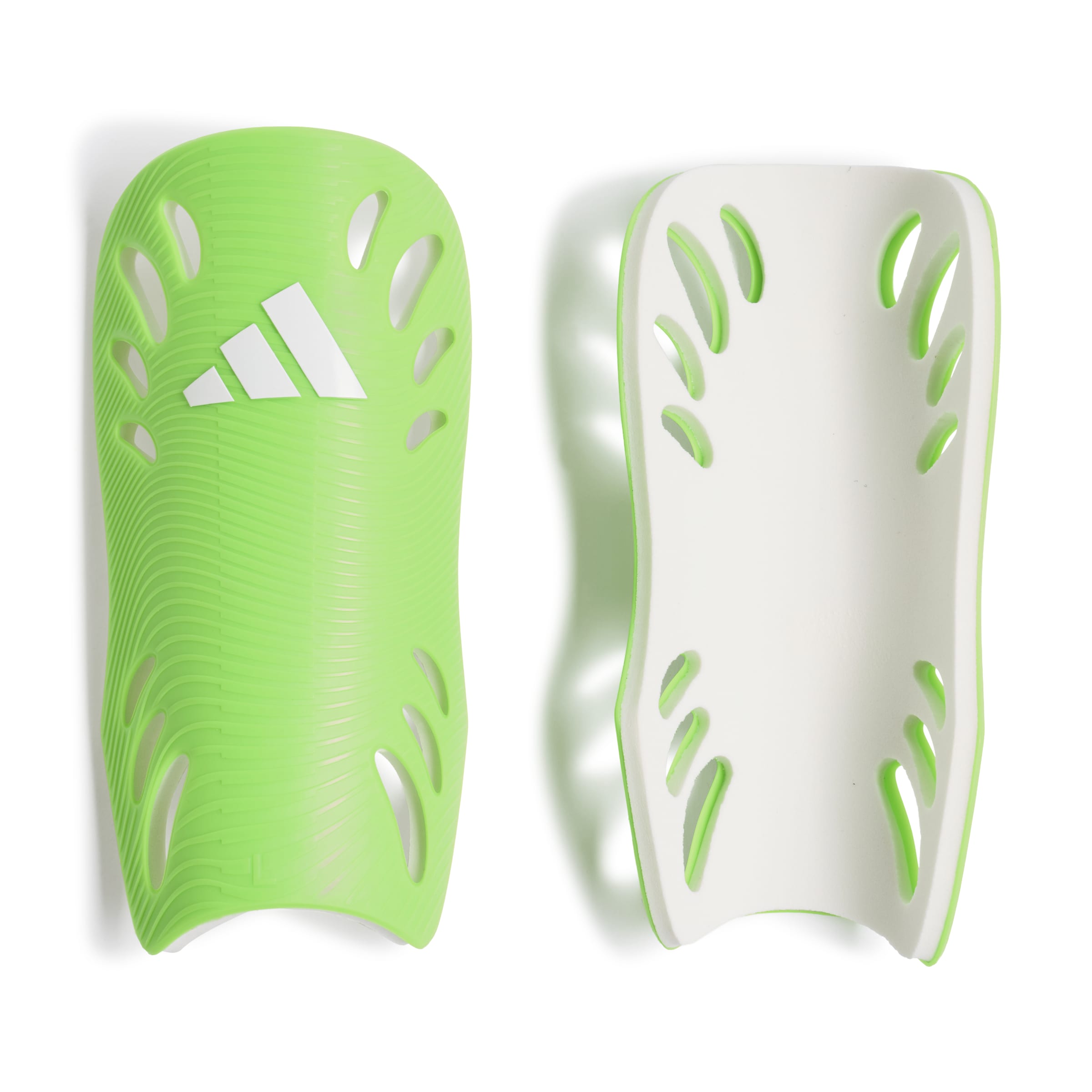 adidas adiFlex Soccer Shin Guards Shin Guards adidas Green XS 