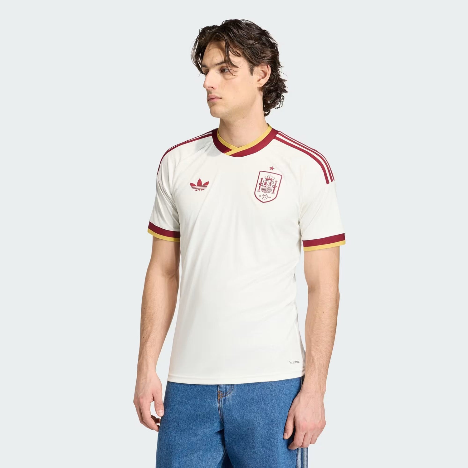 Spain 2026 Away Jersey Official Jerseys adidas White XS 