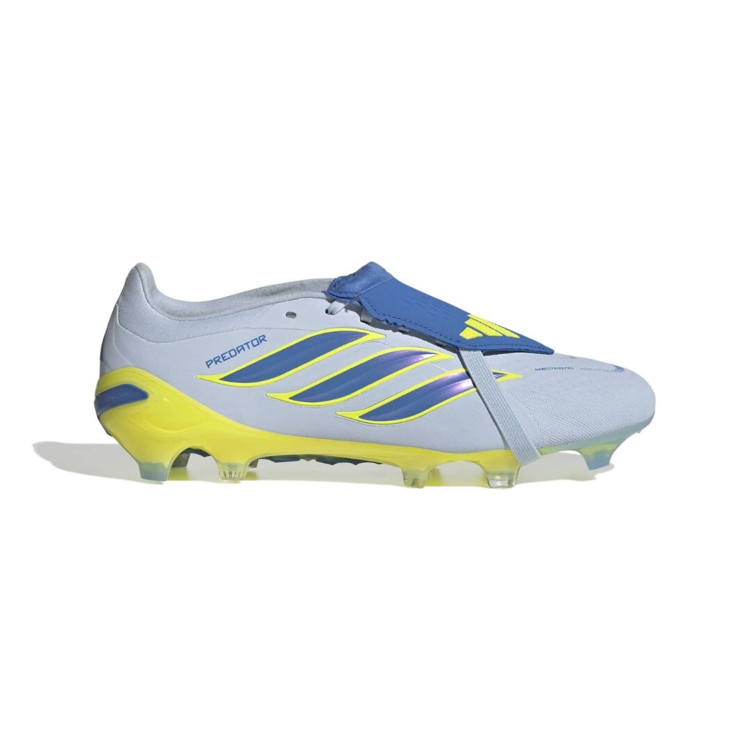 adidas Predator Pro Fold-Over Tongue FG Firm Ground (FG) adidas Blue M 6.5 / W 7.5 