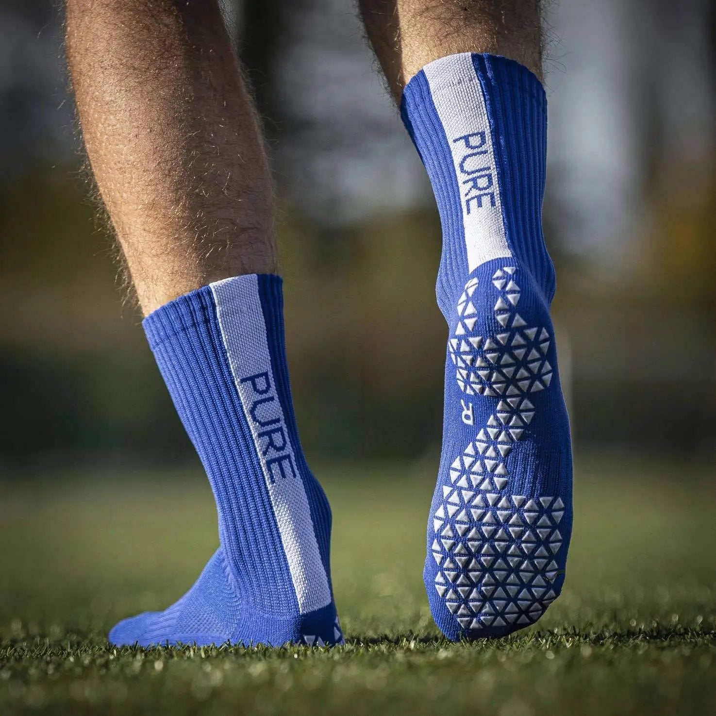 Pure Grip Socks Blue